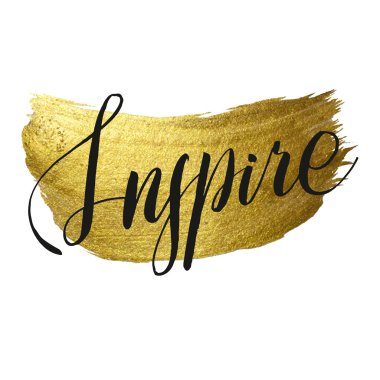 Metalik folyo parlayan hat afiş. Vektör altın baskı boya leke tasarımı