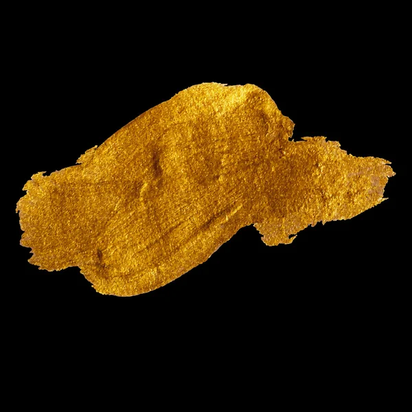 Boya leke elle çizilmiş illüstrasyon parlayan altın