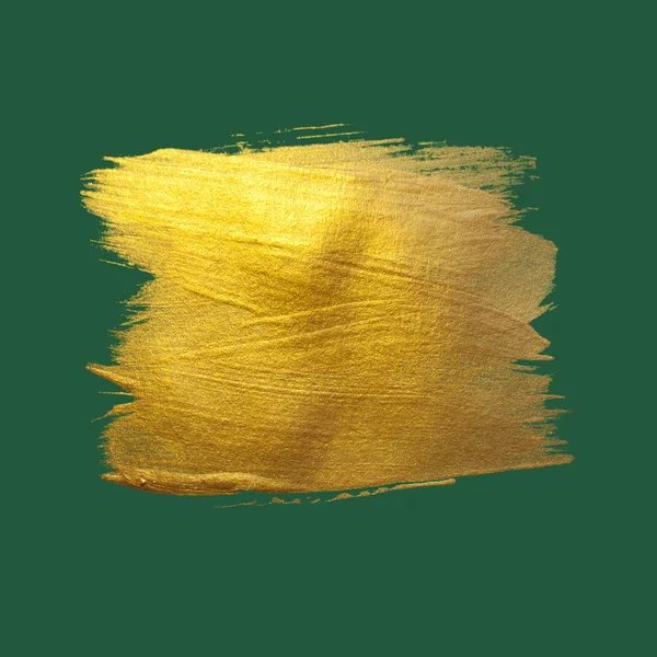 Gold watercolor texture paint stain abstract illustration. Shining brush stroke for you amazing Merry Christmas and Happy New Year design project