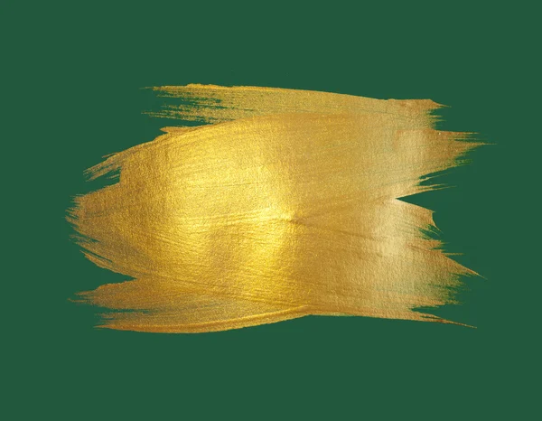 Gold Aquarell Texturfarbe Beize abstrakte Illustration. glänzende Pinselstrich für Sie erstaunliche frohe Weihnachten und ein glückliches neues Jahr Design-Projekt — Stockfoto