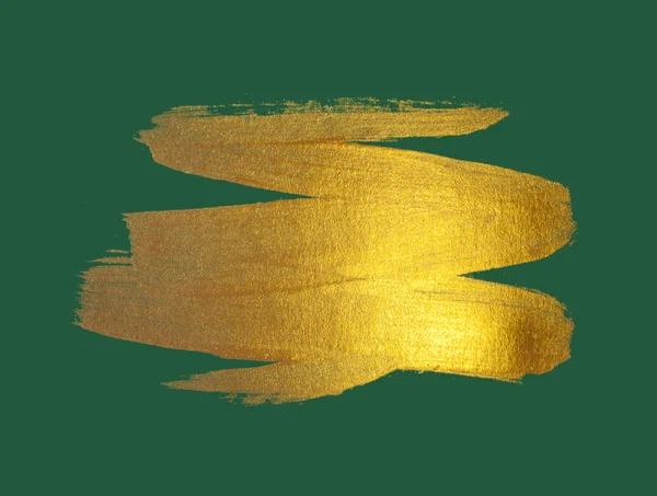 Gold watercolor texture paint stain abstract illustration. Shining brush stroke for you amazing Merry Christmas and Happy New Year design project