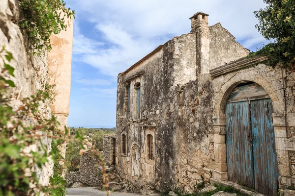 Agia Lapa straat — Stockfoto