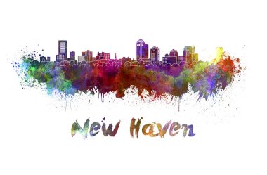 Suluboya New Haven manzarası