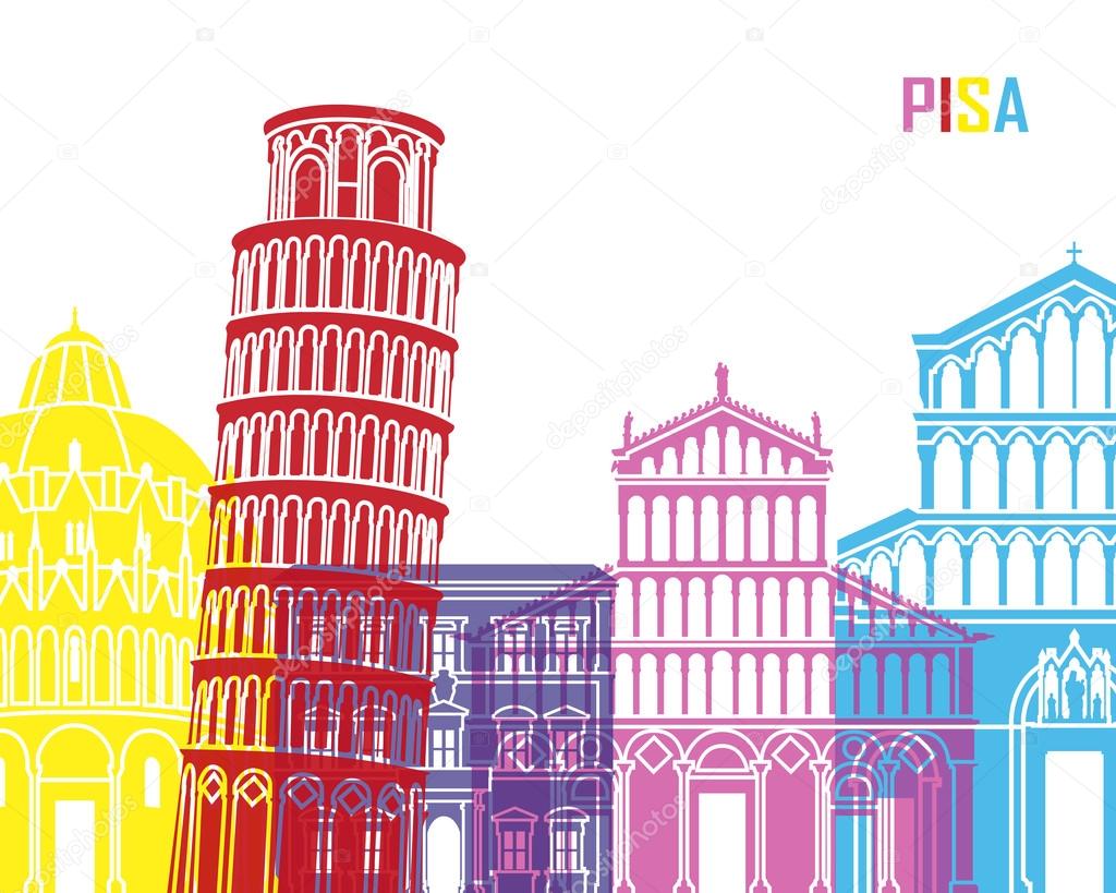 Pisa skyline pop