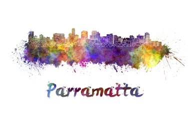 Suluboya Parramatta manzarası