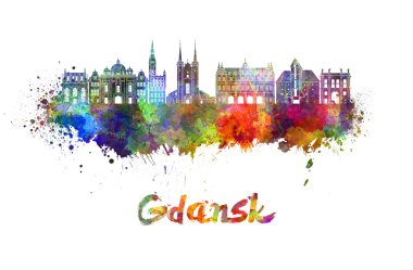 Suluboya Gdansk manzarası