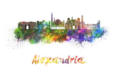 Suluboya Alexandria manzarası