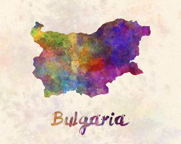 Bulgaria in acquerello — Foto Stock