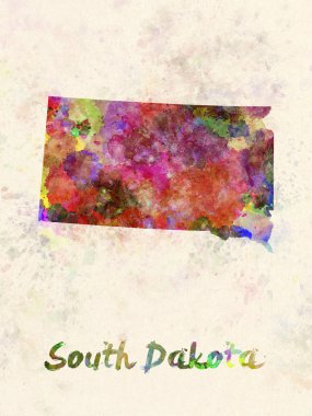 Güney Dakota bize suluboya durumda