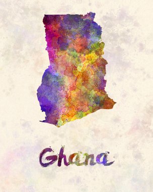 Gana suluboya içinde