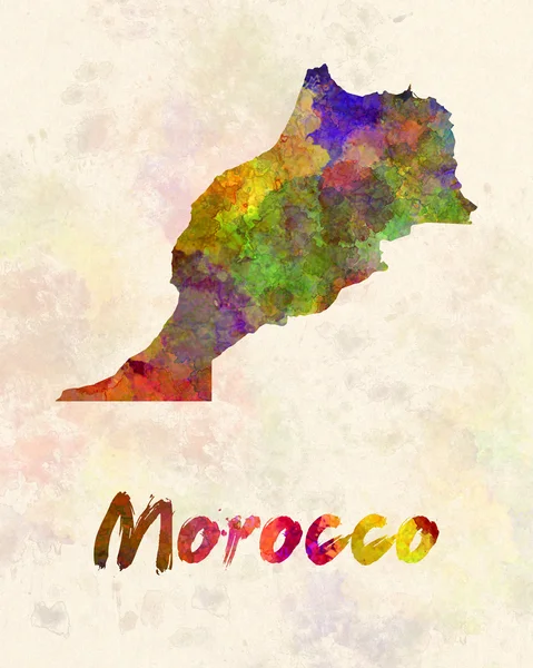 Maroc en aquarelle — Photo