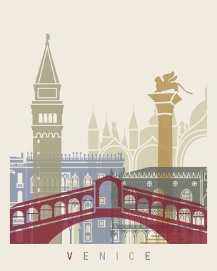 Venedik manzarası poster