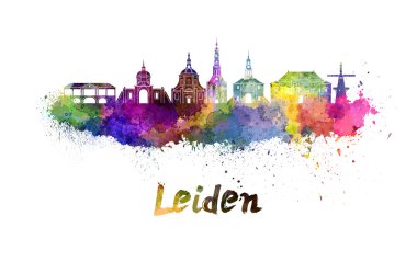 Suluboya Leiden manzarası