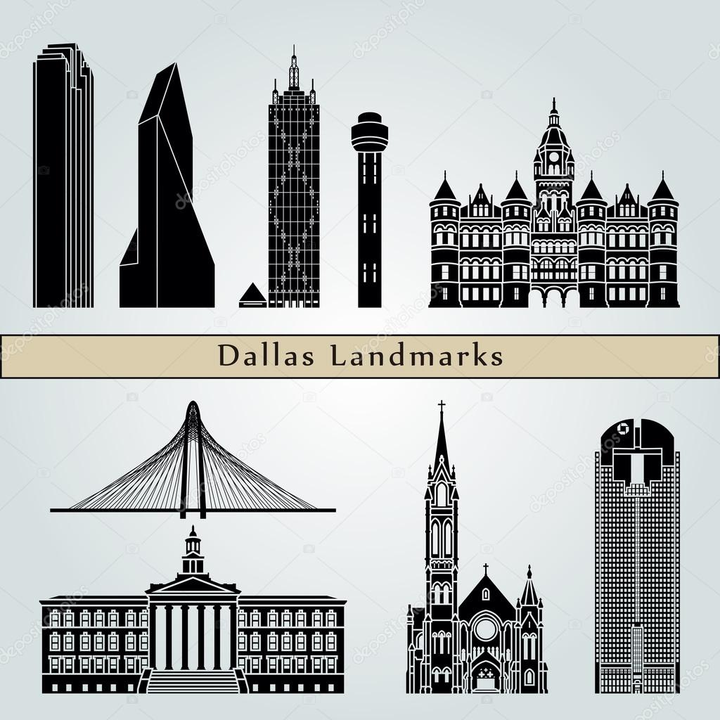 Dallas landmarks and monuments