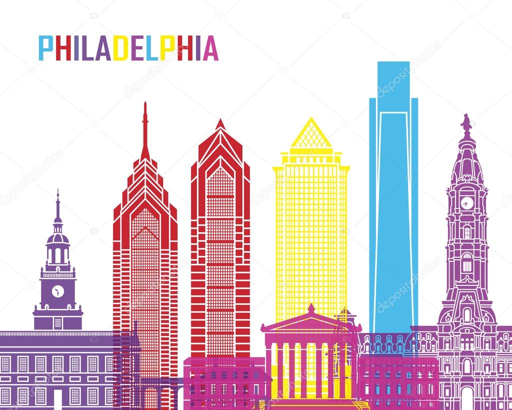 Philadelphia skyline pop