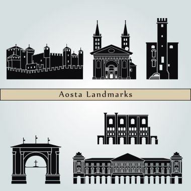 Aosta simge ve anıtlar 