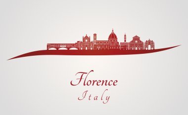 Floransa V2 manzarası kırmızı
