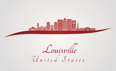 Louisville V2 manzarası kırmızı