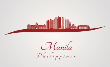 Manila V2 manzarası kırmızı