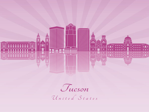 Тусон V2 в сияющей орхидее
