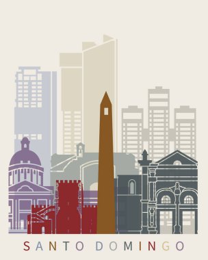 Santo Domingo Skyline posteri