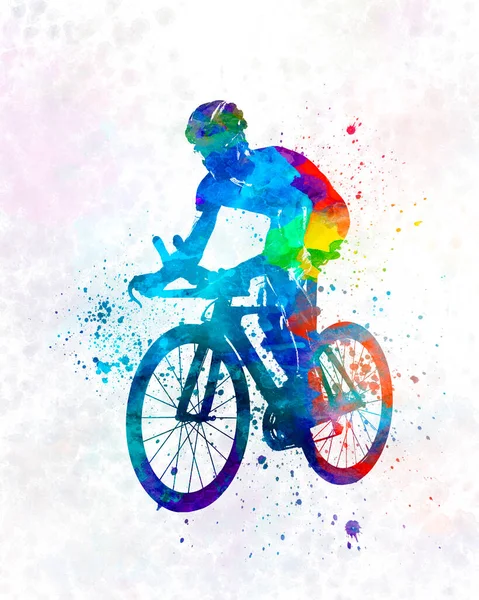 Kadın Triatlon Bisikleti — Stok fotoğraf
