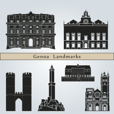 Genoa Landmarks clipart