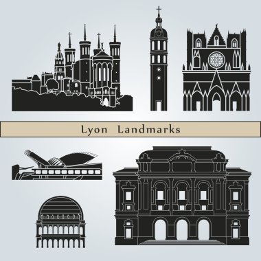 Lyon simge ve anıtlar