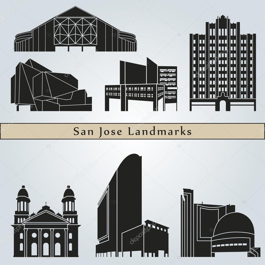 San Jose landmarks and monuments