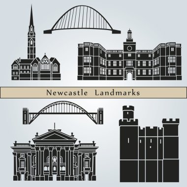 Newcastle Landmarks clipart