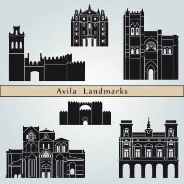 Avila simge ve anıtlar