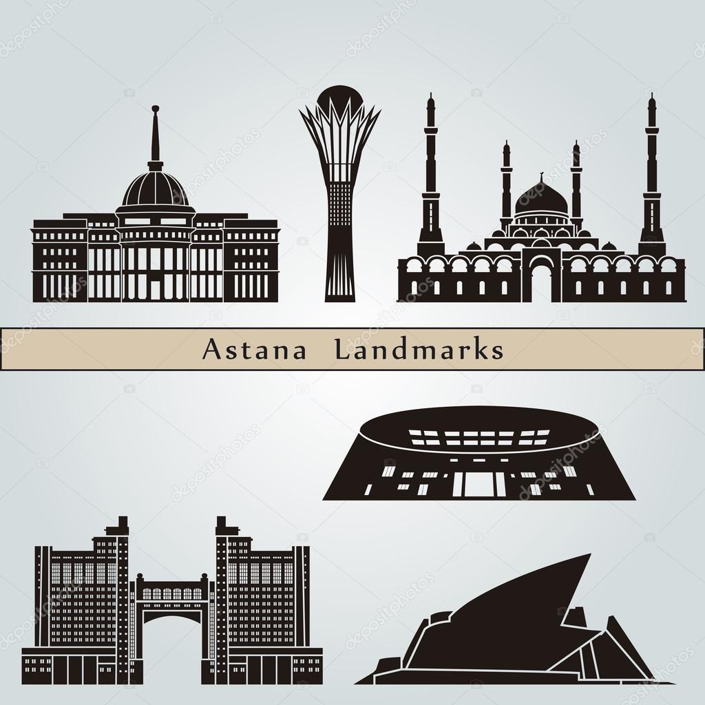 Astana landmarks and monuments
