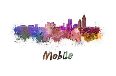 Suluboya mobil manzarası