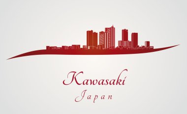 Kawasaki manzarası kırmızı