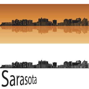 Sarasota skyline clipart