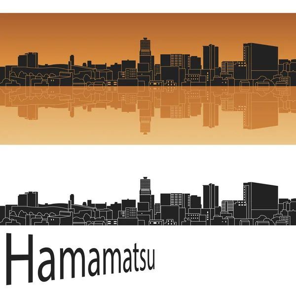 Hamamatsu skyline — Stockvector