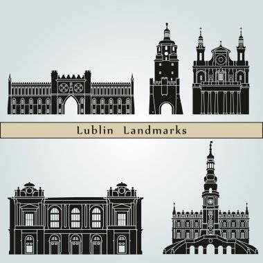 Lublin Landmarks clipart