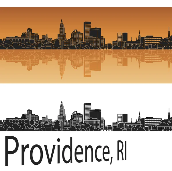 Providence, RI skyline — Stock Vector