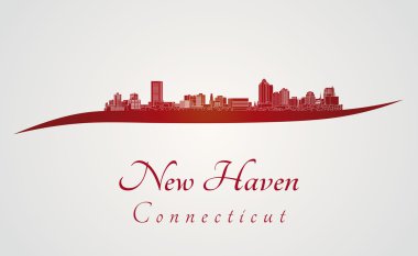 New Haven, kırmızı Ct manzarası