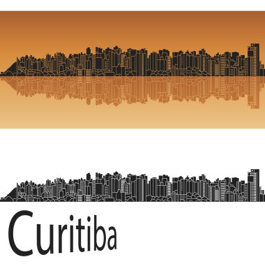 Curitiba skyline clipart