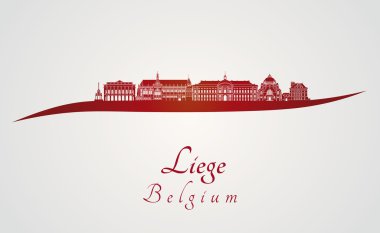 Kırmızı Liege manzarası