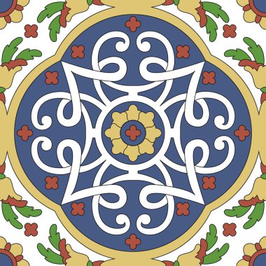 Arabesk seamless modeli