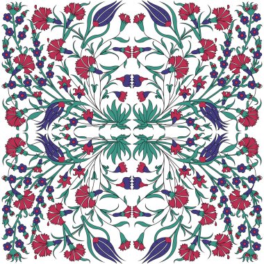 Arabesk seamless modeli