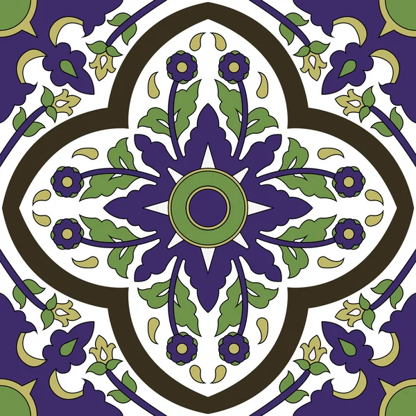 Arabesque motif sans couture — Image vectorielle