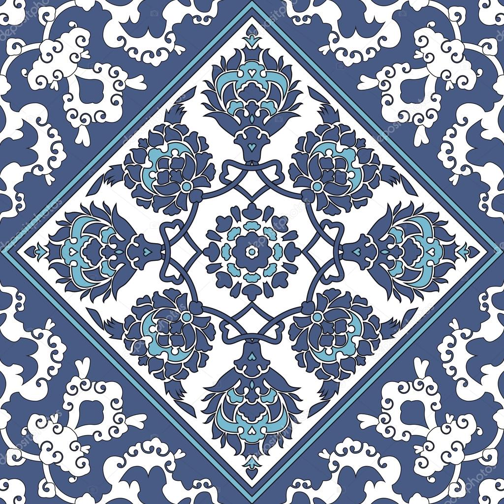 Arabesque seamless pattern