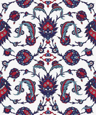 Arabesk seamless modeli