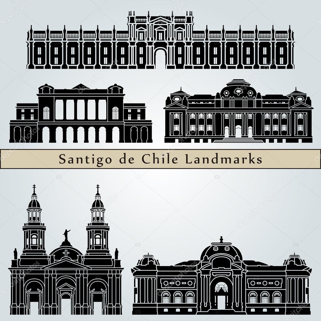 Santiago de Chile 2 Landmarks