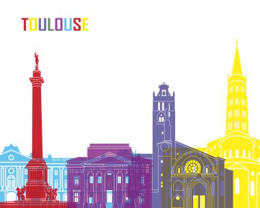 Toulouse manzarası pop