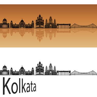 Dhaka manzarası turuncu
