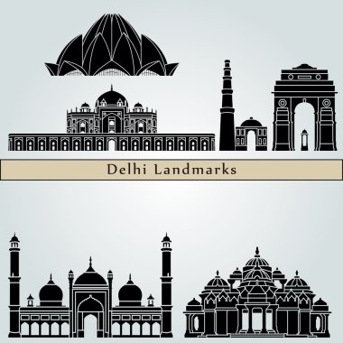 Tehran Landamrks and monuments clipart